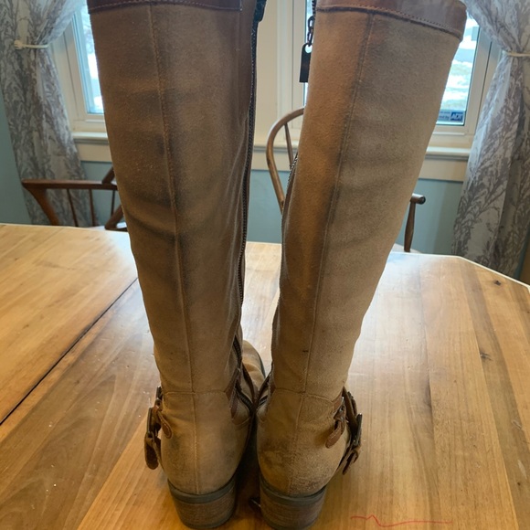 Lane Bryant Extra Wide Calf Real Leather Boots 10W - Picture 3 of 8
